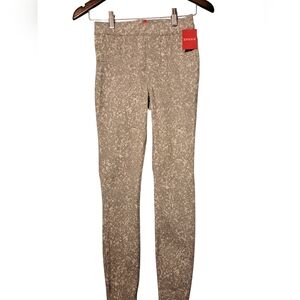 NWT Spanx 20018R Jean-ish Ankle Leggings in Speckled Grey pants stretch XS